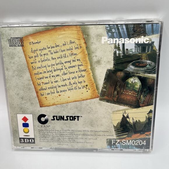 Myst (3DO, 1995) Complete In Box - Picture 2 of 10